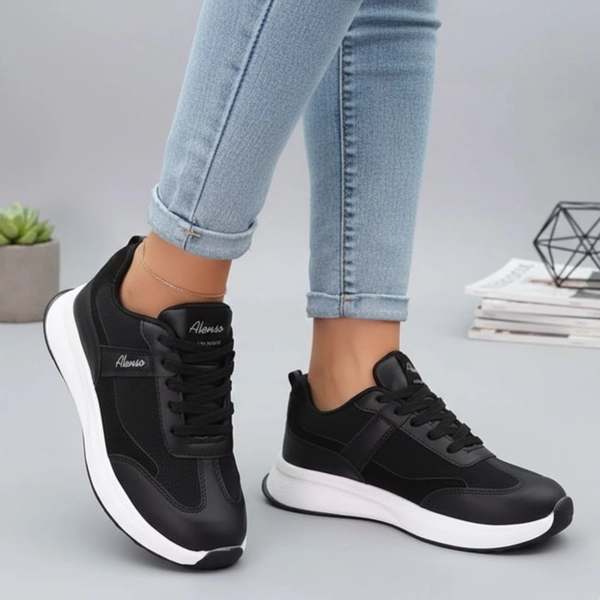 کفش اسپرت لژدار چرمی النسا المپیک